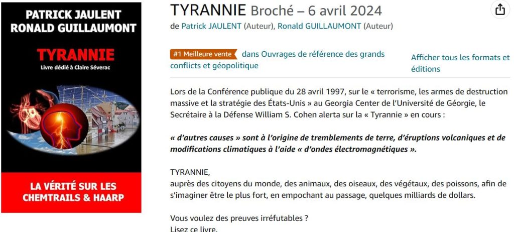 Tyrannie Broch Avril Profession Gendarme