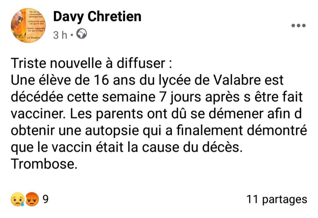 (Comprenez-vous pourquoi beaucoup de toubibs sont partis "subitement" à la retraite anticipée ? Souffle de Vie) Italie – Le procureur inculpe trois médecins, dont celui qui a fait la deuxième injection. FADmAhPXEAALiw2-1024x702